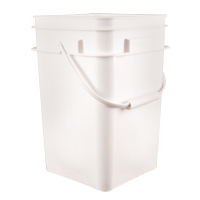 Seau carr&eacute;, Plastique, 4,25 gal. Nuna Depot Inc.