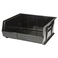 Stack & Hang Bin, 16-1/2" W x 7" H x 14-3/4" D, Black Nuna Depot Inc.