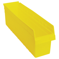 Bacs pour &eacute;tag&egrave;re Store-Max, 6-5/8" la x 8" H x 23-5/8" p, Jaune, Capacit&eacute; 68 lb Nuna Depot Inc.