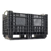 Heavy-Duty BulkTote&reg; Container, 30" L x 16" W x 19.2" H, Black Nuna Depot Inc.