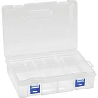Boîte &agrave; compartiments en plastique, 6,25" la x 9,25" p x 2,2" h, 8 compartiments Nuna Depot Inc.