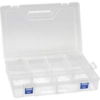 Boîte &agrave; compartiments en plastique, 7,75" la x 11,75" p x 2,2" h, 10 compartiments Nuna Depot Inc.