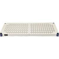 Wire Shelving Unit with Plastic Shelves, Wire Frame with Plastic Shelves, Boltless, Starter, 30" W x 72" H x 18" D Nuna Depot Inc.