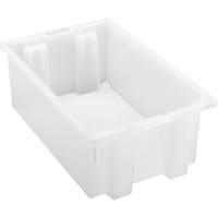Contenant robuste Stack & Nest, 6" x 11" x 18", Transparent Nuna Depot Inc.
