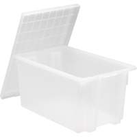Contenant robuste Stack & Nest, 15" x 19,5" x 29,5", Transparent Nuna Depot Inc.