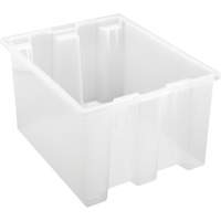 Contenant robuste Stack & Nest, 10" x 15,5" x 19,5", Transparent Nuna Depot Inc.
