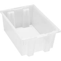 Contenant robuste Stack & Nest, 8" x 13,5" x 19,5", Transparent Nuna Depot Inc.