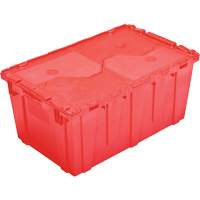 FP243C FliPak Nestable Tote, 26.9" x 16.9" x 12.1", Red Nuna Depot Inc.