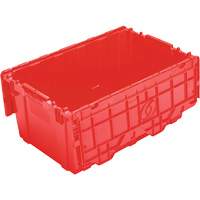 FP243C FliPak Nestable Tote, 26.9" x 16.9" x 12.1", Red Nuna Depot Inc.
