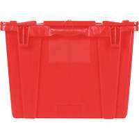 FP243C FliPak Nestable Tote, 26.9" x 16.9" x 12.1", Red Nuna Depot Inc.