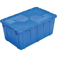 FP243C FliPak Nestable Tote, 26.9" x 16.9" x 12.1", Blue Nuna Depot Inc.
