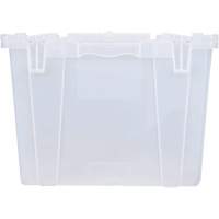 FP243C FliPak Nestable Tote, 26.9" x 16.9" x 12.1", Clear Nuna Depot Inc.