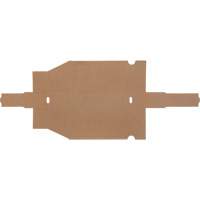 Deep Corrugated Parts Bins, 1-15/16" W x 11-1/4" D x 4-1/2" H, Beige Nuna Depot Inc.