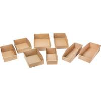 Boîtes profondes en carton ondul&eacute;, 11-3/4" la x 17-1/4" p x 4-1/2" h, Beige Nuna Depot Inc.
