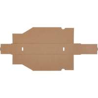 Deep Corrugated Parts Bins, 2-7/8" W x 11-1/4" D x 4-1/2" H, Beige Nuna Depot Inc.
