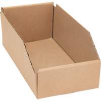 Boîtes profondes en carton ondul&eacute;, 5-3/4" la x 11-1/4" p x 4-1/2" h, Beige Nuna Depot Inc.