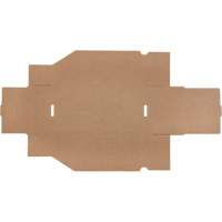 Boîtes profondes en carton ondul&eacute;, 5-3/4" la x 11-1/4" p x 4-1/2" h, Beige Nuna Depot Inc.