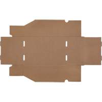 Boîtes profondes en carton ondul&eacute;, 7-5/8" la x 11-5/16" p x 4-1/2" h, Beige Nuna Depot Inc.
