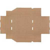 Boîtes profondes en carton ondul&eacute;, 9-3/4" la x 11-1/4" p x 4-1/2" h, Beige Nuna Depot Inc.