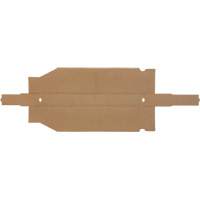 Boîtes profondes en carton ondul&eacute;, 2-7/8" la x 17-1/4" p x 4-1/2" h, Beige Nuna Depot Inc.