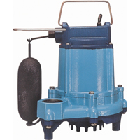Sump/Effluent Pumps, 53 GPH, 115 V, 5 A, 1/3 HP Nuna Depot Inc.