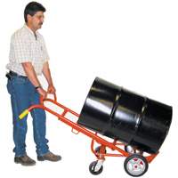 Ergonomic Drum Truck With Swivel Casters, Steel Construction, 55 - 85 US Gal. (45 - 70 Imperial Gal.) Nuna Depot Inc.