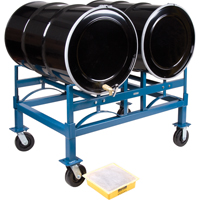 Porte-barils empilables, 2 barils, Capacit&eacute; de 1600 lb, 45-1/2" la x 30" p x 12-1/2" h Nuna Depot Inc.