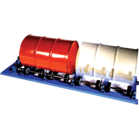 Double Stationary Drum Roller, 55 US gal. (45 Imperial Gal.) Capacity, Fixed Speed, 1 HP Nuna Depot Inc.