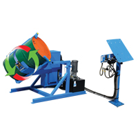 Drum Tumbler Tilt to Load, 55 US gal. (45 Imperial Gal.) Capacity, Variable Speed, 2 HP Nuna Depot Inc.