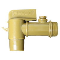 2" NPT Polyethylene Deluxe Drum Faucet, Polyethylene, 2" NPT Nuna Depot Inc.