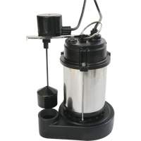 Stainless Steel Housing-Cast Iron Base Sump Pump, 1/3 HP, 3630 GPH Flow Rate Nuna Depot Inc.