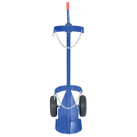 Gas Cylinder Cart, Pneumatic Wheels, 12" W x 15-1/2" L Base, 500 lbs. Nuna Depot Inc.