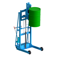 Vertical-Lift MORSPEED Drum Stacker, For 30 - 85 US Gal. (25 - 70 Imperial Gal.) Nuna Depot Inc.