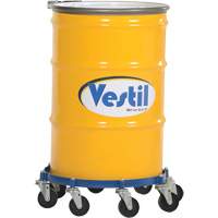Chariot pour baril octogonal, Acier, Capacit&eacute;e 2000 lb, Diam&egrave;tre 27-1/16", Roue en Fonte Nuna Depot Inc.