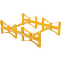 Steel Stackable Drum Rack, 2 Drums, 1600 lbs. Capacity, 45-1/2" W x 29-7/8" D x 12-3/4" H Nuna Depot Inc.