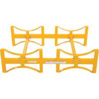 Steel Stackable Drum Rack, 2 Drums, 1600 lbs. Capacity, 45-1/2" W x 29-7/8" D x 12-3/4" H Nuna Depot Inc.