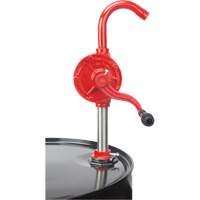 Rotary Type Drum Pump, Cast Iron/Steel, Fits 30-55 Gal., 8 oz./Stroke Nuna Depot Inc.