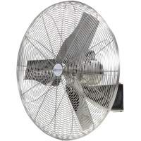 Stainless Steel Food Service Washdown Air Circulating Fans, Industrial, 1 Speed, 20" Diameter Nuna Depot Inc.