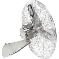 Stainless Steel Food Service Washdown Air Circulating Fans, Industrial, 1 Speed, 20" Diameter Nuna Depot Inc.