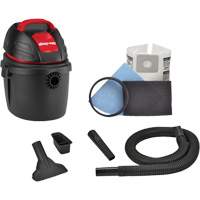 Portable Shop Vacuum, Wet-Dry, 2.5 HP, 2.5 US Gal. (9.5 Litres) Nuna Depot Inc.
