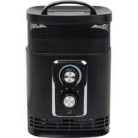 360 Degree Surround Portable Heater, Ceramic, Electric, 5200 BTU/H Nuna Depot Inc.