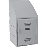 Locker, 15" x 15" x 31", Grey, Assembled Nuna Depot Inc.