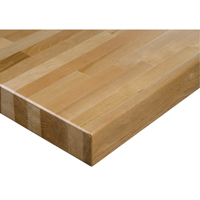 Dessus d'&eacute;tabli en bois dur stratifi&eacute;, 96" la x 36" p, Bordure Carr&eacute;e, &eacute;paisseur 1-3/4" Nuna Depot Inc.