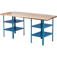 &eacute;tabli sur pi&eacute;destal extra robuste, Cap 2500 lb, 120" la x 30" p, 34" h Nuna Depot Inc.