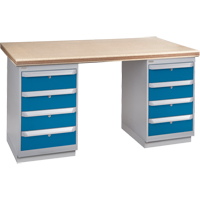 Pre-Designed Workbench, 72" W x 36" D x 34" H, 2500 lbs. Capacity Nuna Depot Inc.