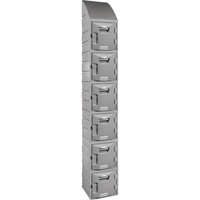 Locker, 12" x 15" x 12", Grey, Assembled Nuna Depot Inc.