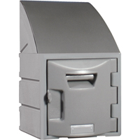 Locker, 12" x 15" x 25", Grey, Assembled Nuna Depot Inc.