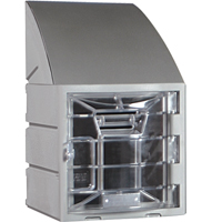 Locker, 12" x 15" x 25", Grey, Assembled Nuna Depot Inc.