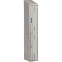 Casiers robustes Concorde, 2 niveaux, 12" x 18" x 78", Acier, Gris, Soud&eacute; (assembl&eacute;) Nuna Depot Inc.