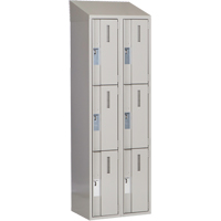 Casiers robustes Concorde, 3 niveaux, Bloc de 2, 24" x 18" x 78", Acier, Gris, Soud&eacute; (assembl&eacute;) Nuna Depot Inc.